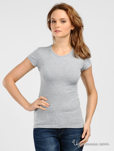 Футболка Love&Light, цвет цвет серый меланж