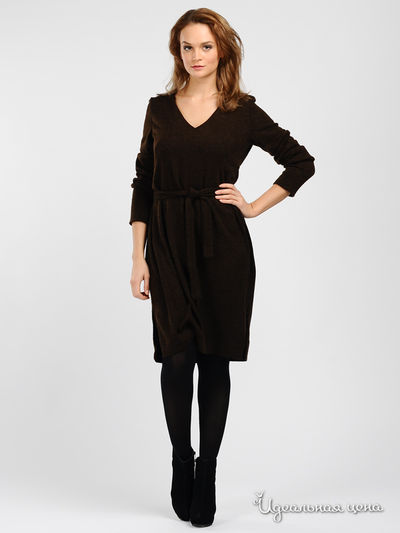 Платье Love&Light, цвет цвет коричневый