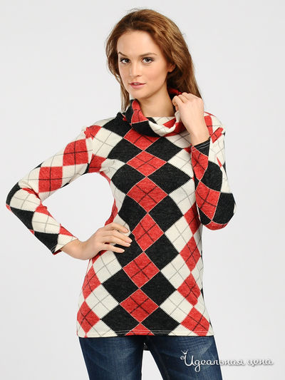 Туника Love&Light, цвет цвет мультиколор / принт ромб