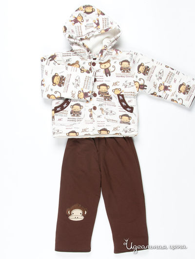 Комплект Patano, цвет цвет молочный / коричневый