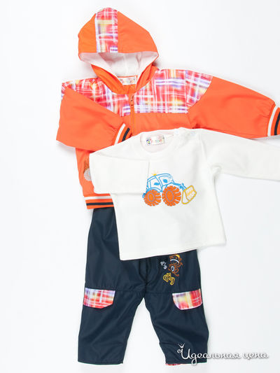 Комплект Patano, цвет цвет апельсиновый / темно-синий