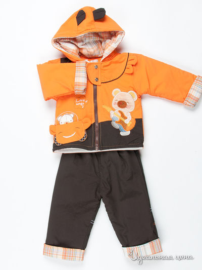 Комплект Patano, цвет цвет апельсиновый / шоколадный