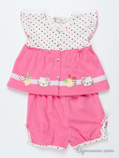 Комплект Patano, цвет цвет ярко-розовый / белый