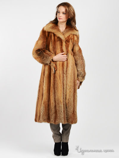 Шуба Pelz Losche, цвет цвет рыжий