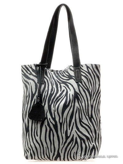 Сумка Erba, цвет принт зебра