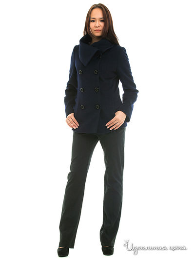 Полупальто АСА, цвет цвет темно-синий