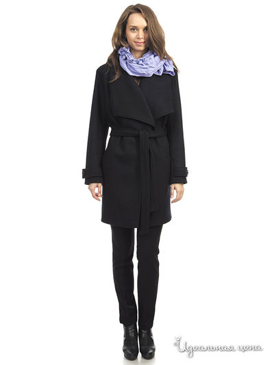 Пальто АСА, цвет цвет темно-синий