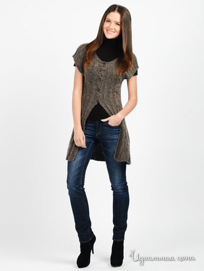 Платье Alpha Moda, цвет цвет табачный