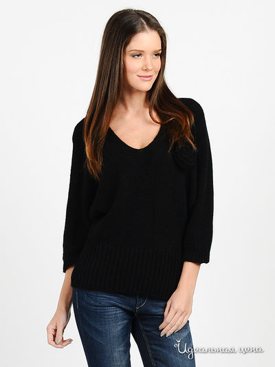 Пуловер Alpha Moda, цвет цвет черный