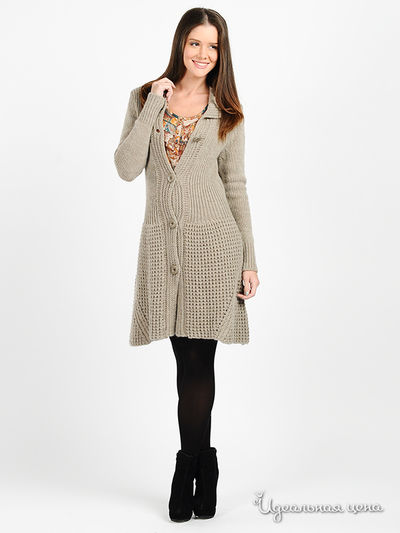 Кардиган Alpha Moda, цвет цвет бежевый