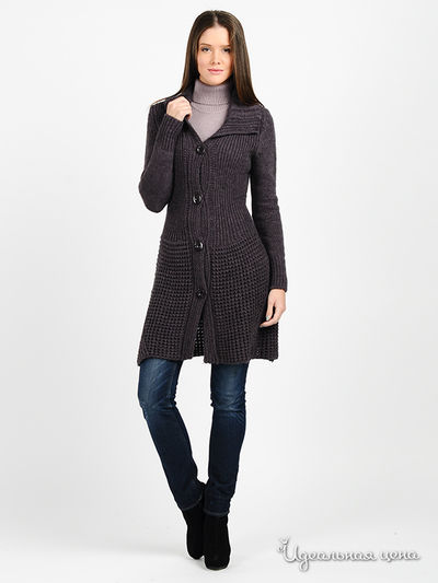 Кардиган Alpha Moda, цвет цвет темно-лиловый