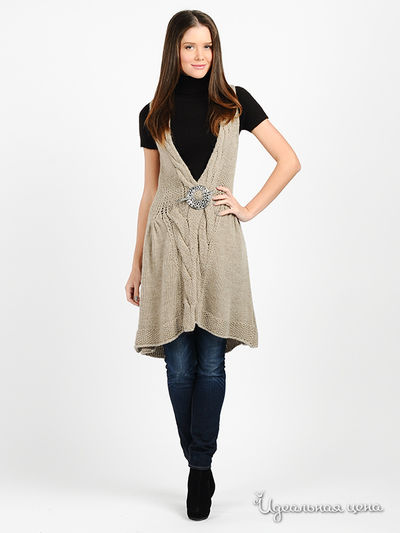 Кардиган Alpha Moda, цвет цвет бежевый