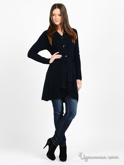 Кардиган Alpha Moda, цвет цвет темно-синий