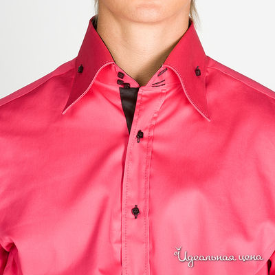 Рубашка мужская Jess France с длинным рукавом, красная