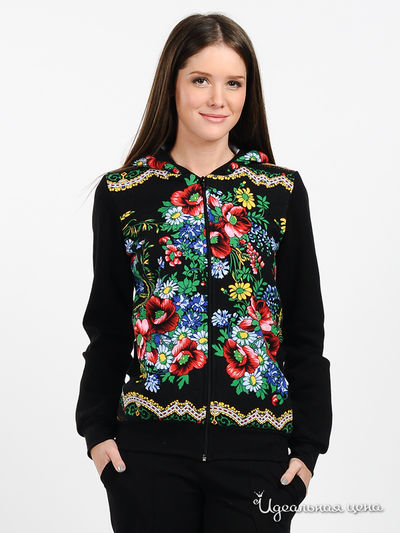 Толстовка Веста, цвет цвет черный