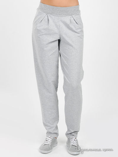 Брюки Веста, цвет цвет серый меланж