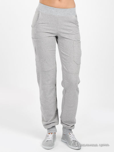 Брюки Веста, цвет цвет серый меланж