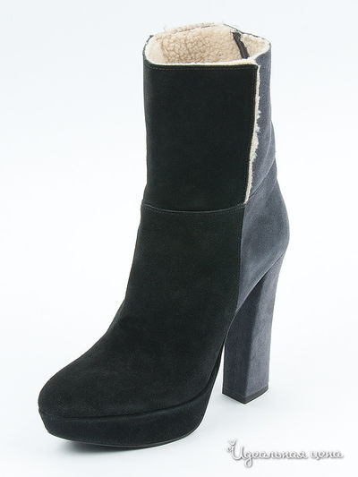 Сапоги Gwen, цвет цвет черный / серый