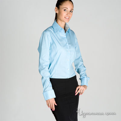 Рубашка Jess France, цвет цвет голубой