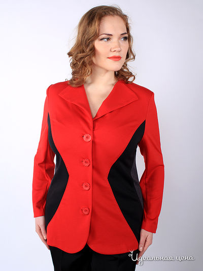 Жакет Leshar, цвет цвет красный / черный