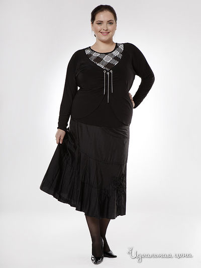 Блуза Leshar, цвет цвет черный