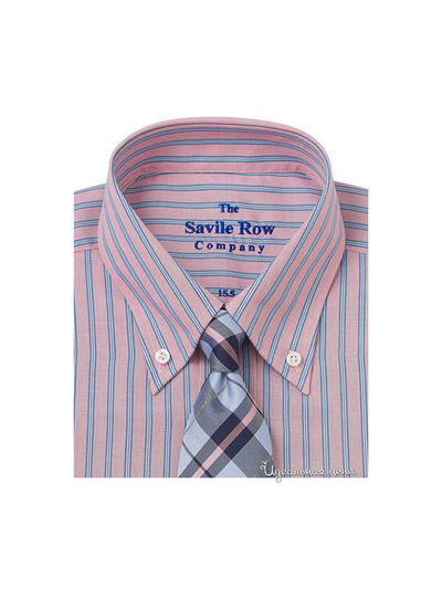 Рубашка Savile Row мужская, цвет красный / синий