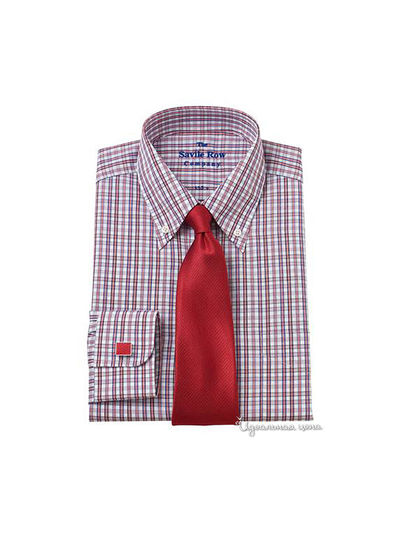 Рубашка Savile Row, цвет цвет красный / синий