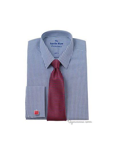 Рубашка Savile Row, цвет цвет синий