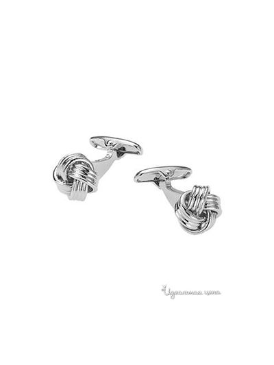 Запонки Savile Row, цвет цвет серебристый
