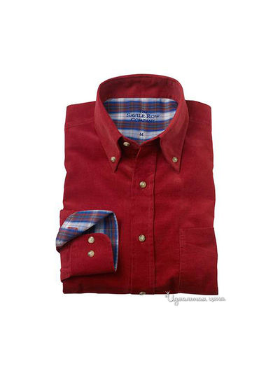 Рубашка Savile Row мужская, цвет красный