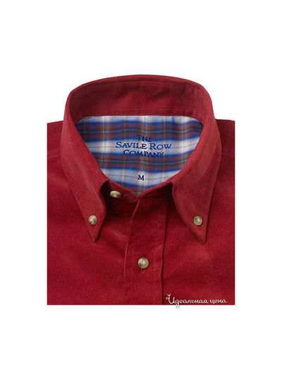 Рубашка Savile Row мужская, цвет красный