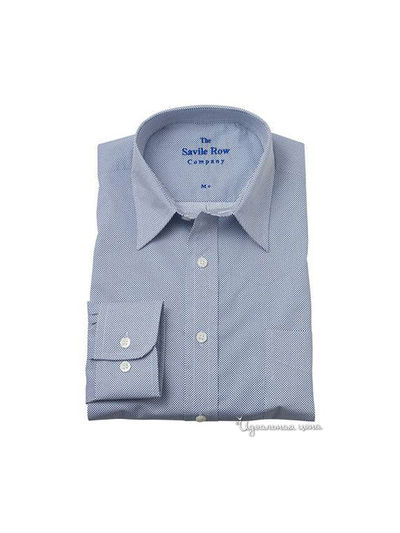 Рубашка Savile Row, цвет цвет синий / белый