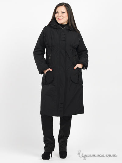 Пальто KARMELSTYLE, цвет цвет черный