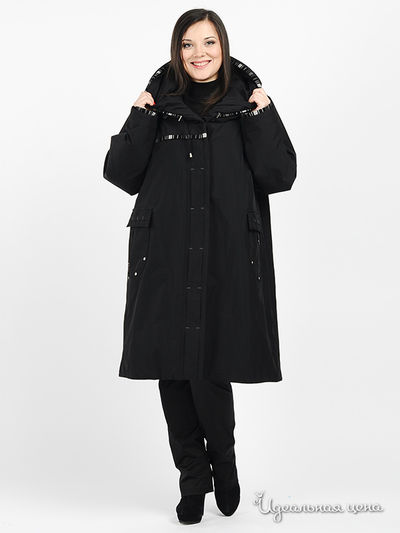 Пальто KARMELSTYLE, цвет цвет черный