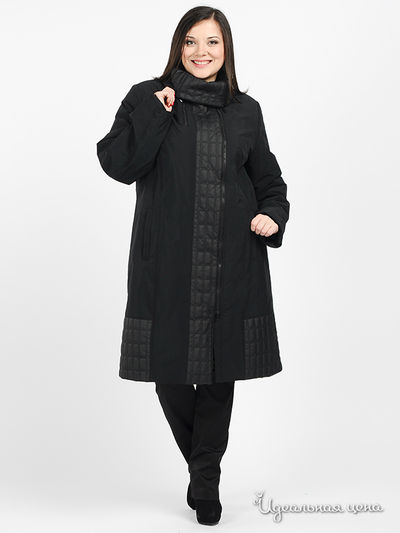 Пальто KARMELSTYLE, цвет цвет черный