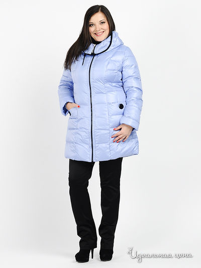 Пуховик VLASTA, цвет цвет васильковый