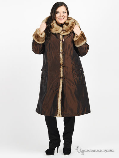 Пальто ИЛЬМА, цвет цвет коричневый