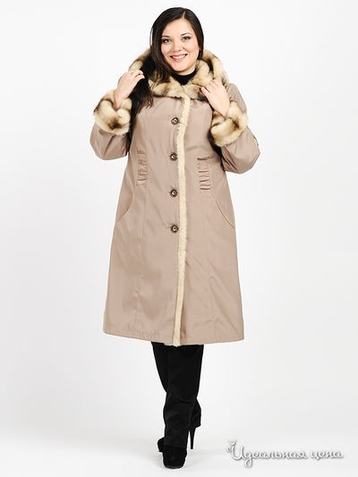 Пальто ИЛЬМА, цвет цвет бежевый