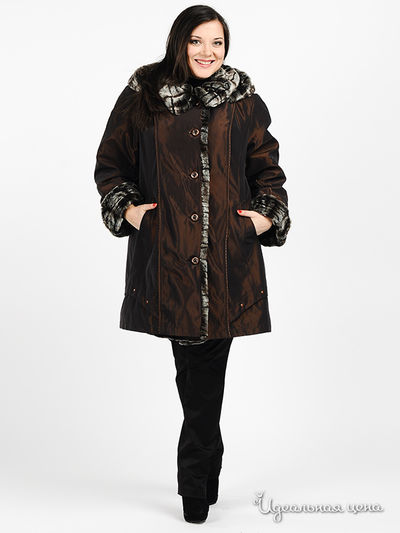 Пальто ИЛЬМА, цвет цвет темно-коричневый