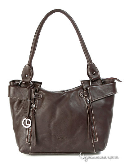 Сумка L.Credi, цвет цвет коричневый