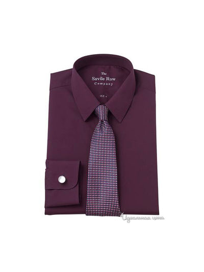 Рубашка Savile Row, цвет цвет пурпурный