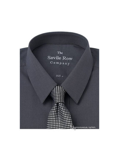 Рубашка Savile Row мужская, цвет древесного угля