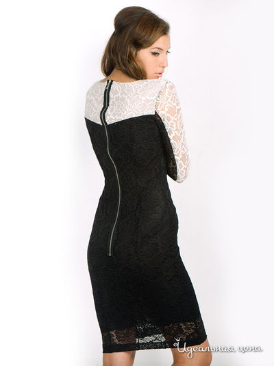 Платье Arefeva женское, цвет черный / белый