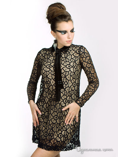 Платье Arefeva, цвет цвет черный