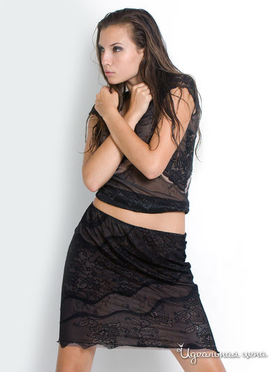 Юбка Arefeva, цвет цвет черный