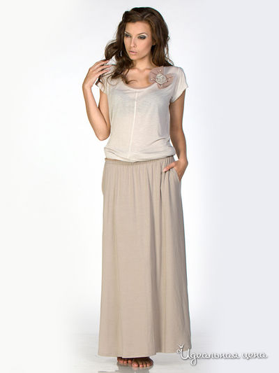 Юбка Arefeva, цвет цвет бежевый