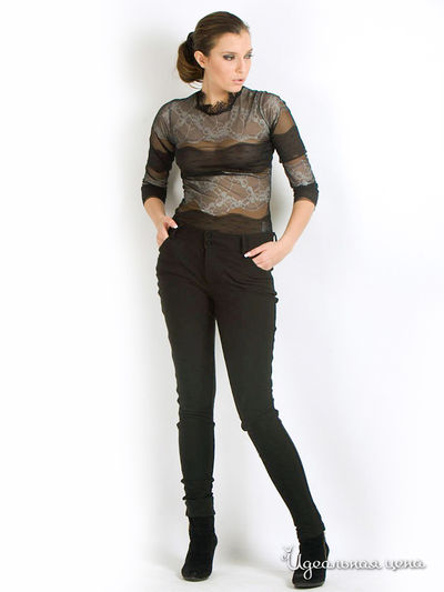 Брюки Arefeva, цвет цвет черный