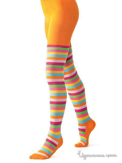 Колготки Arina, цвет цвет оранжевый