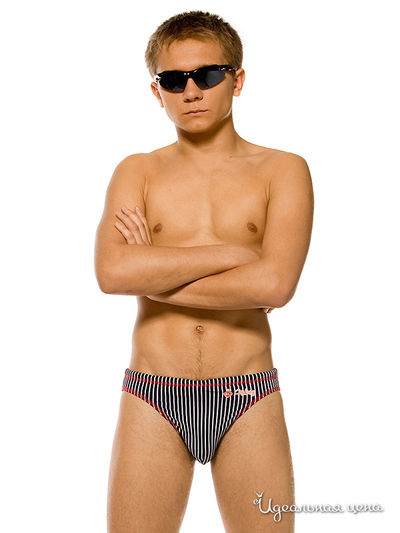 Плавки Arina, цвет цвет синий / белый