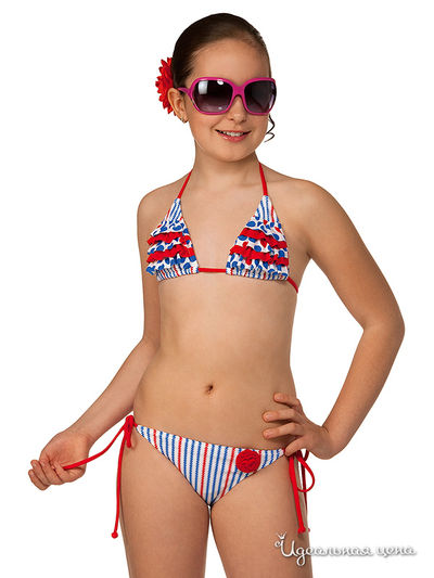 Купальник Arina, цвет цвет красный / белый